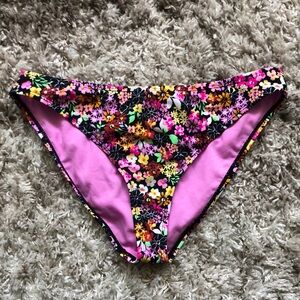 California Waves Floral Bikini Bottom